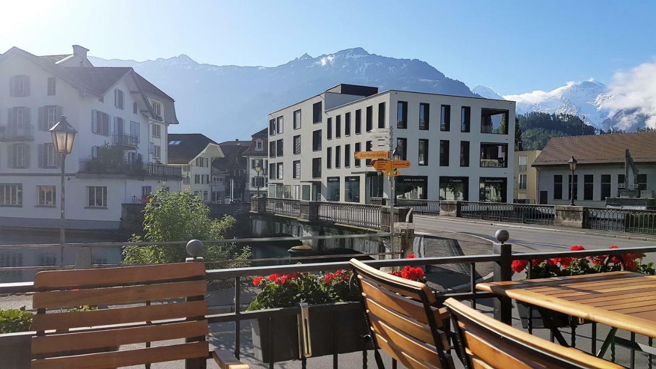 The Aarburg Hotel & Cafe Interlaken Exterior foto